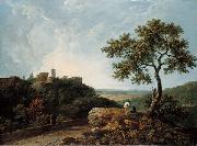 The Temple of the Sybil and the Campagna, Richard Wilson
